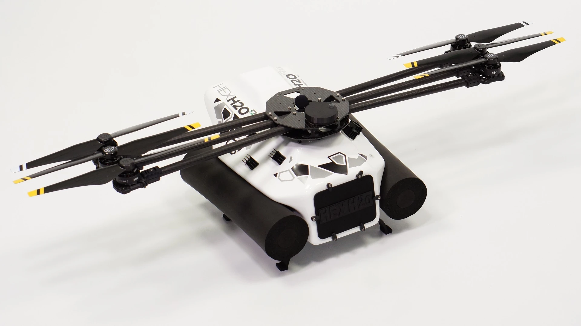 The HexH20 folded for easy transport