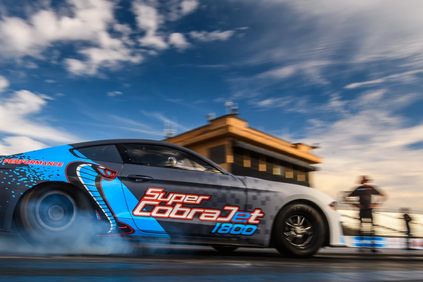 Ford readies the all-new Mustang Super Cobra Jet 1800 for a record run