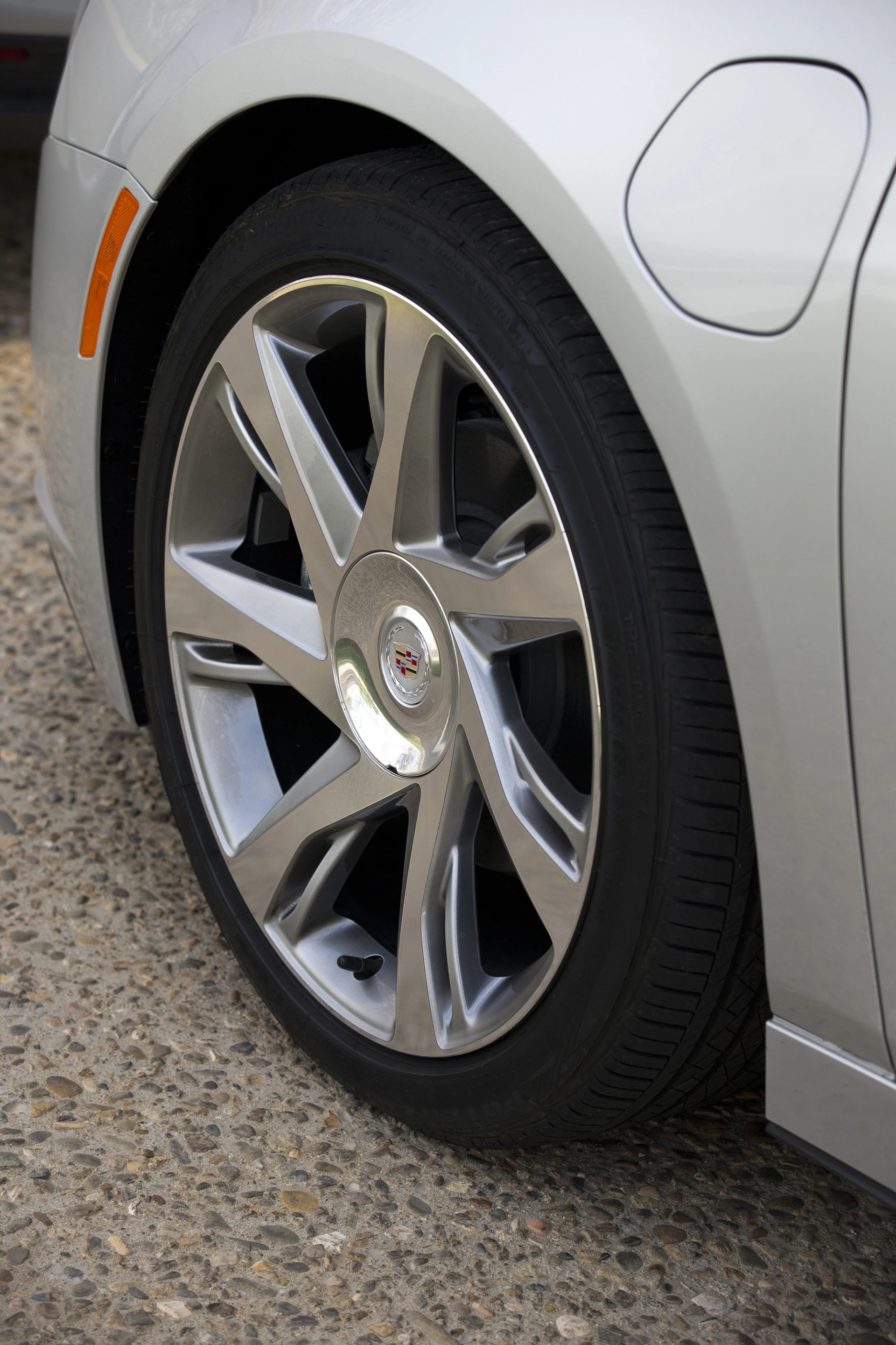 Characteristic Cadillac chrome
