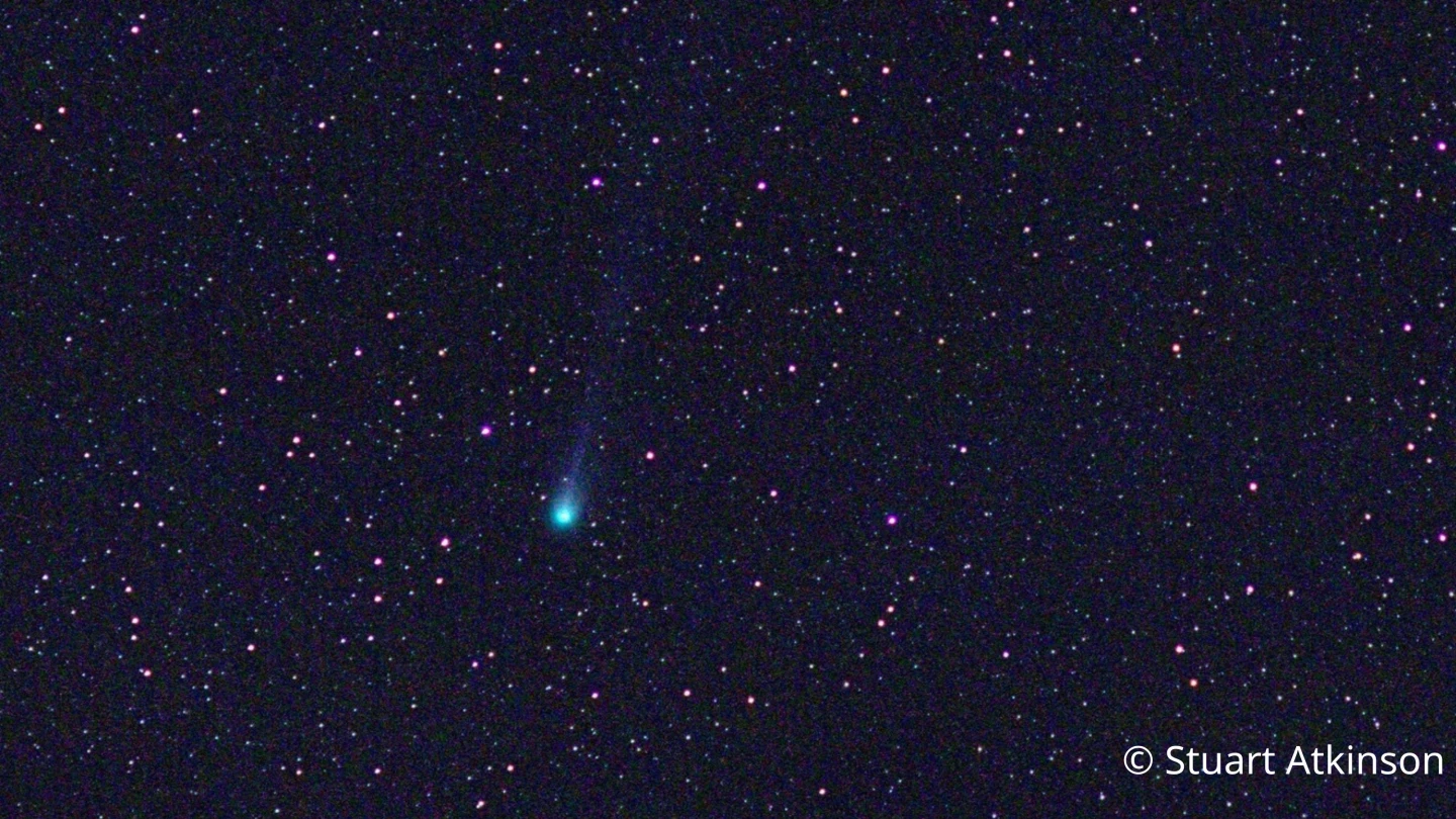 Comet 12P/Pons-Brooks is best viewed through binoculars or a telescope