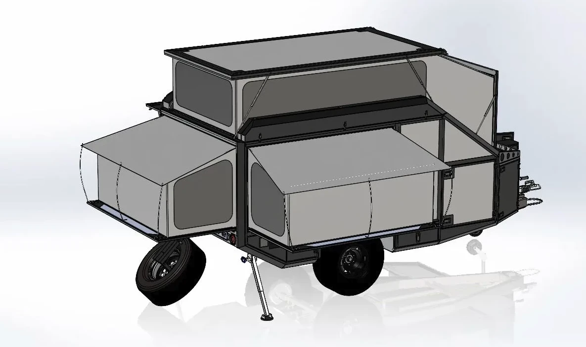 While the Berg CX3 loses the left fold-out compared to the Berg CX6, it still has the right one
