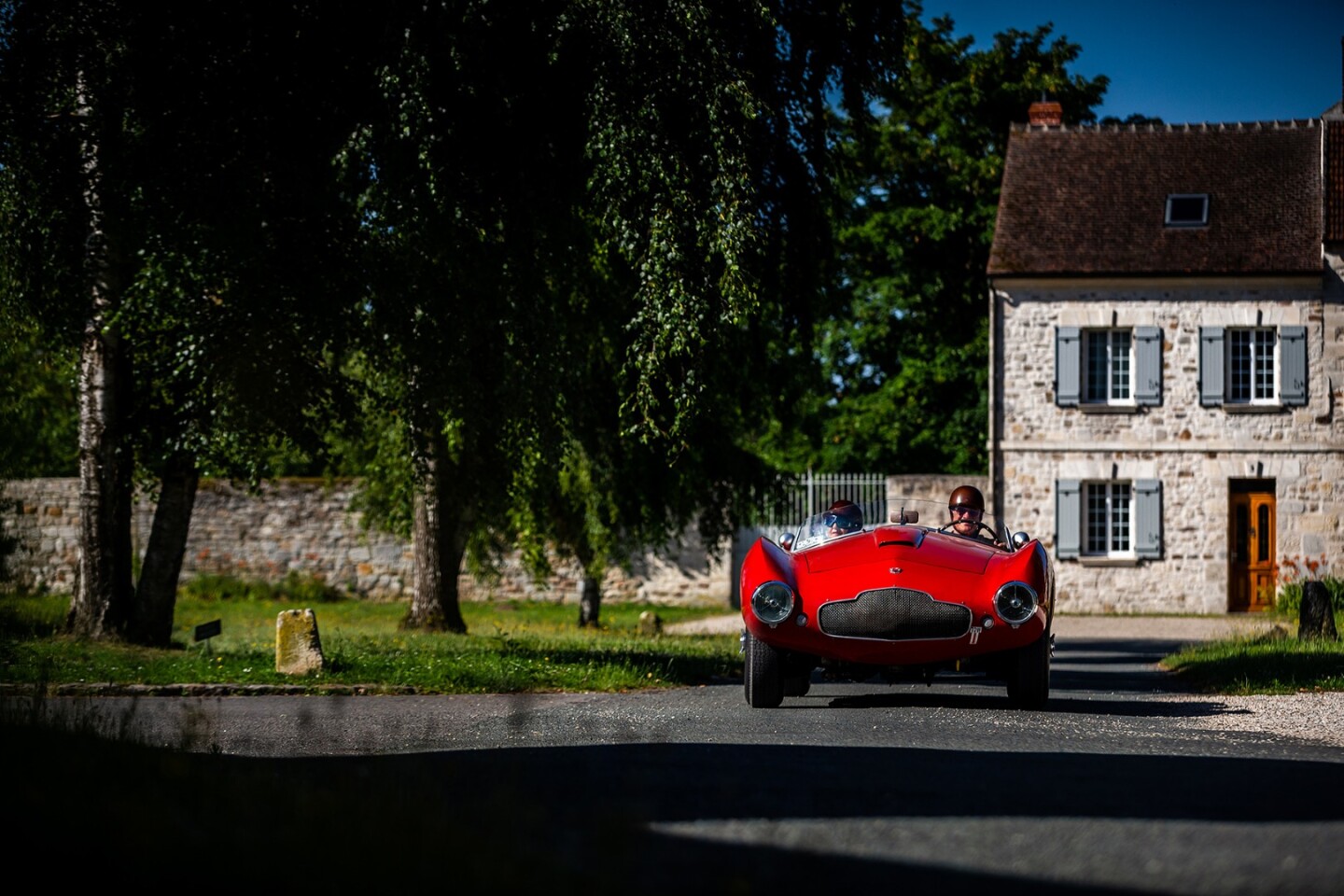 This 1958 AC Bristol Ace won the Prix Spécial FFVE L'authenticité at the 2019 Chantilly Arts & Elegance Richard Mille