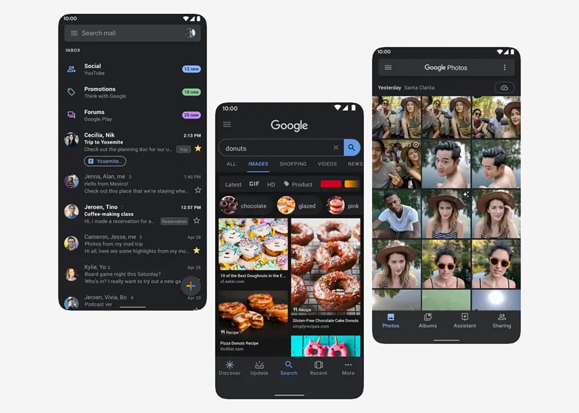 A dark theme is one of the major new features in Android 10