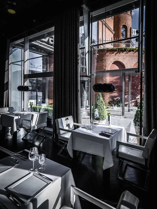 Blow Up Hall's gourmet restaurant (Image: Supplied)