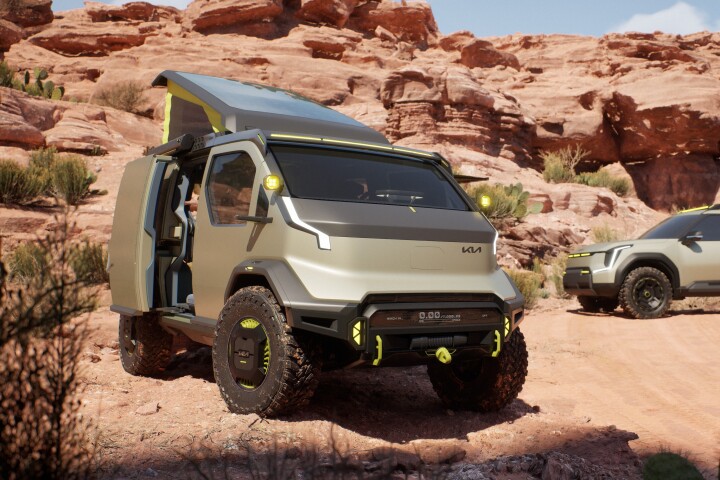 Kia further fleshes out the camper possibilities of its upcoming PBV ecosystem