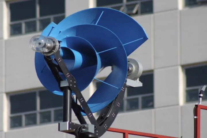 The Liam F1 Urban Wind Turbine is said to be considerably more efficient than most conventional turbines