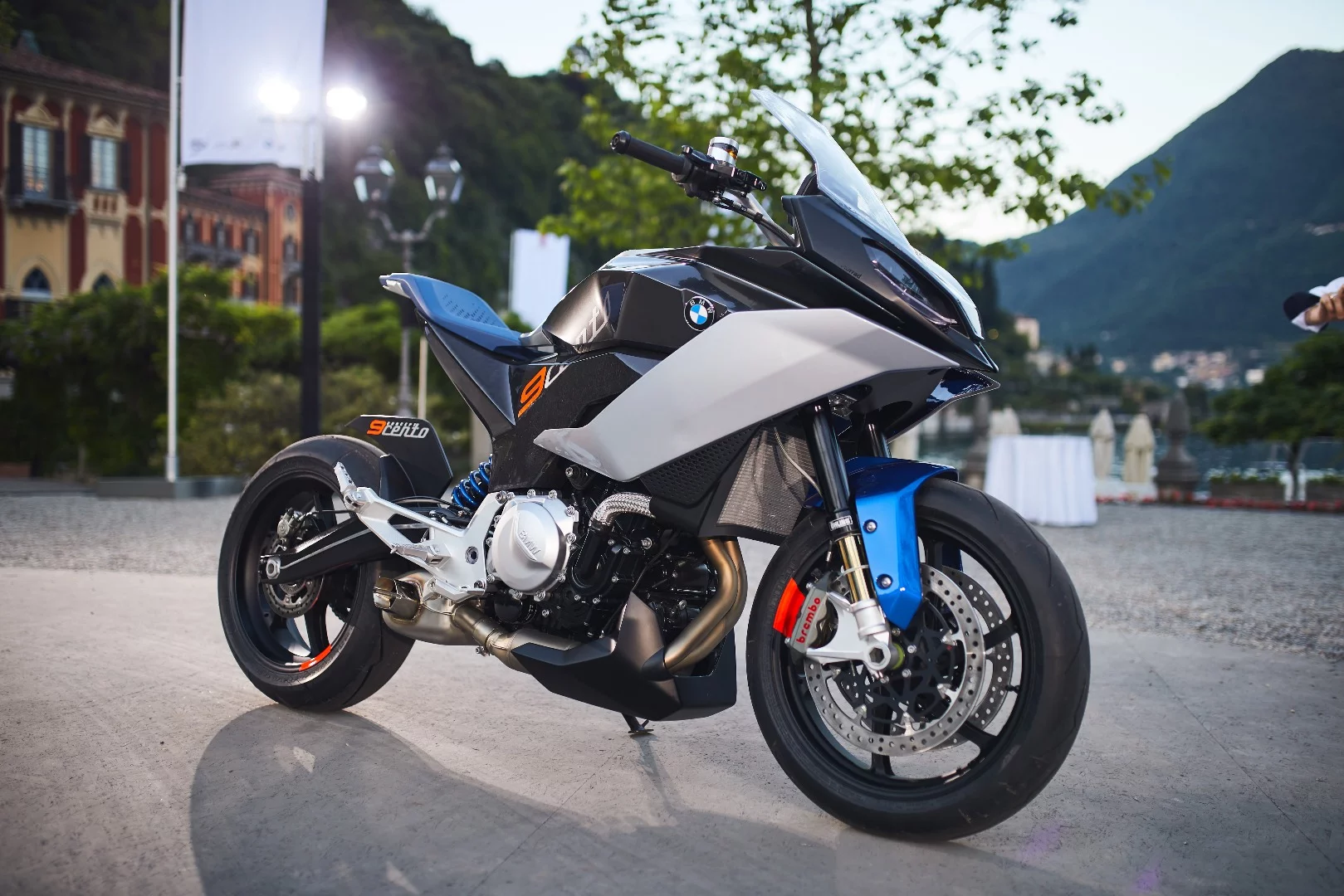 The BMW 9cento is only a concept, but we'd rate the chances of it being on showroom floors within two years as very high