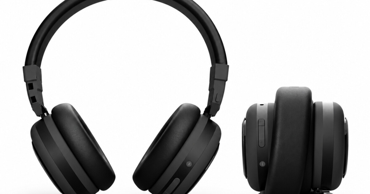 These headphones look ordinary – until you twist them into a speaker