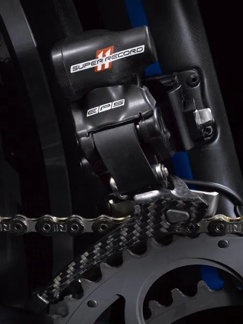 Campagnolo's Super Record EPS front derailleur