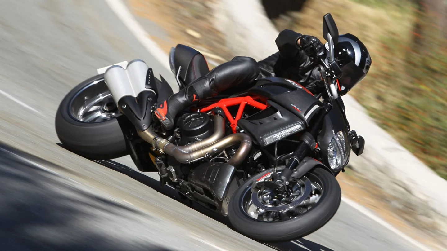 The 2011 Ducati Diavel power cruiser