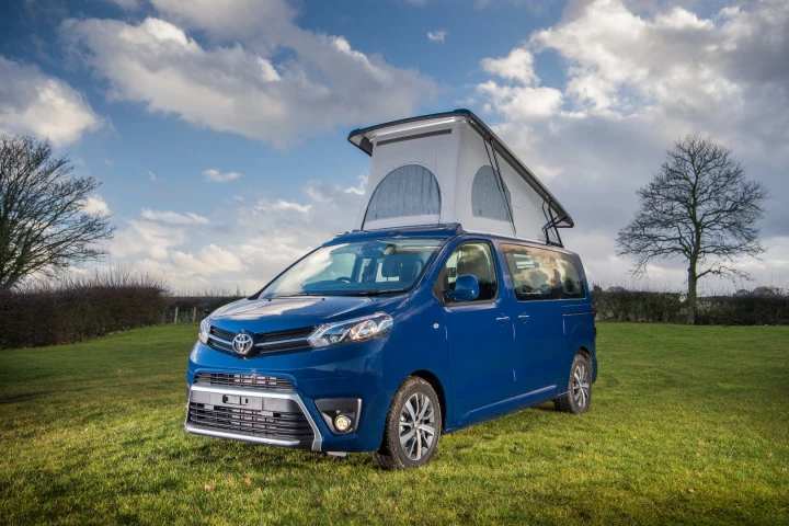 Toyota's new Lerina camper van, designed by Wellhouse Leisure