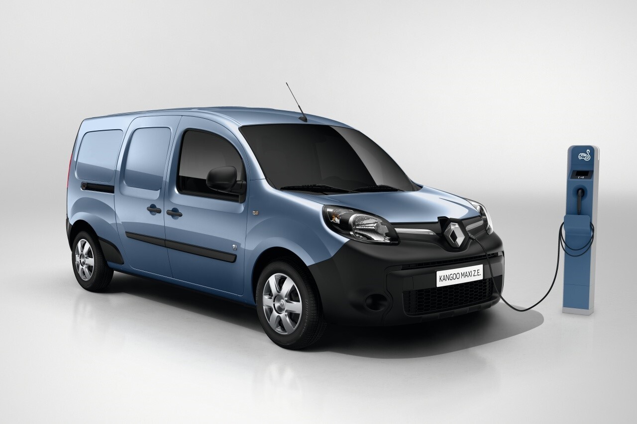 The Kangoo ZE has been brought into line with the Zoe, gaining over 50 percent more range