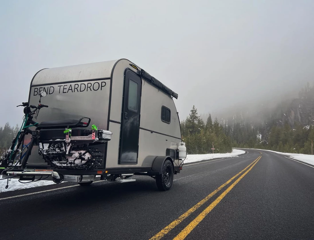 On the highway to Moon biking adventure