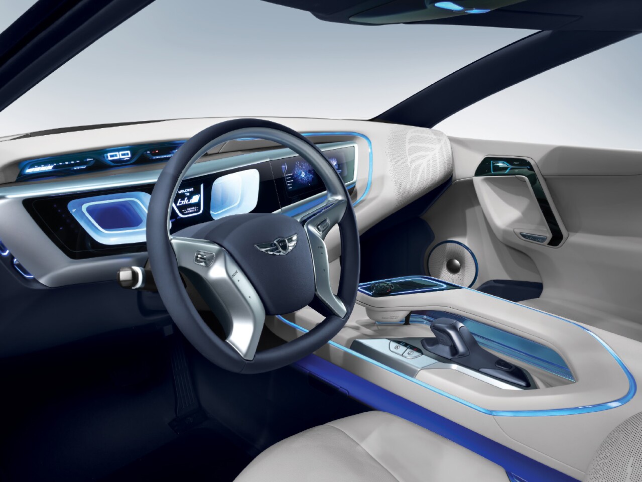 Hyundai's Blue2 fuel cell electric vehicle (FCEV) concept