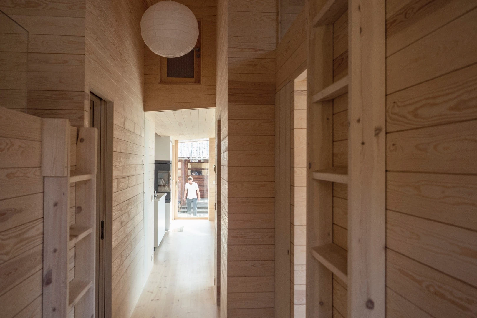 Cabin Ustaoset can sleep up to 13 people, thanks mainly to the use of bunk beds