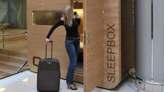 Arch Group's first Sleepbox unit at Sherematyevo Airport Moscow
