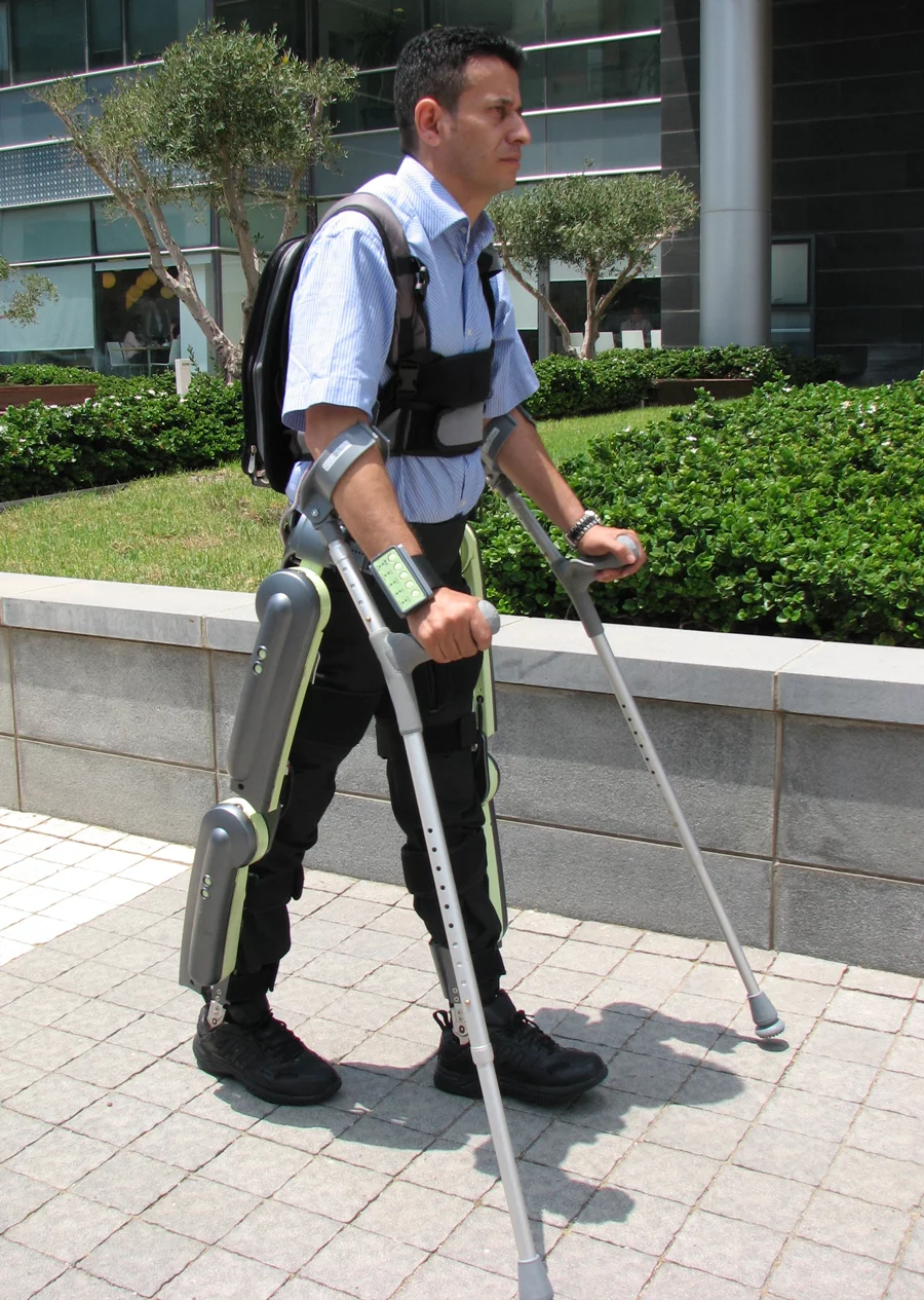 The ReWalk robotic exoskeleton