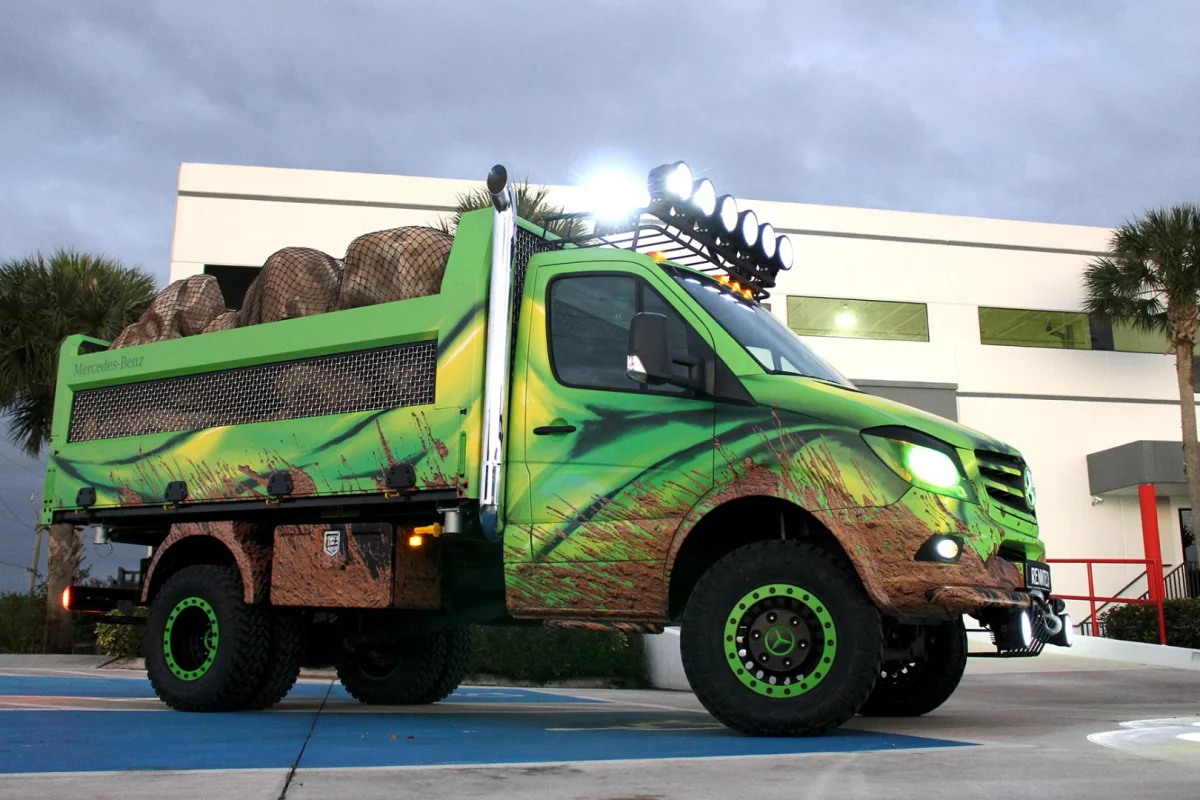 The Mercedes Sprinter Extreme brings a serious work ethic