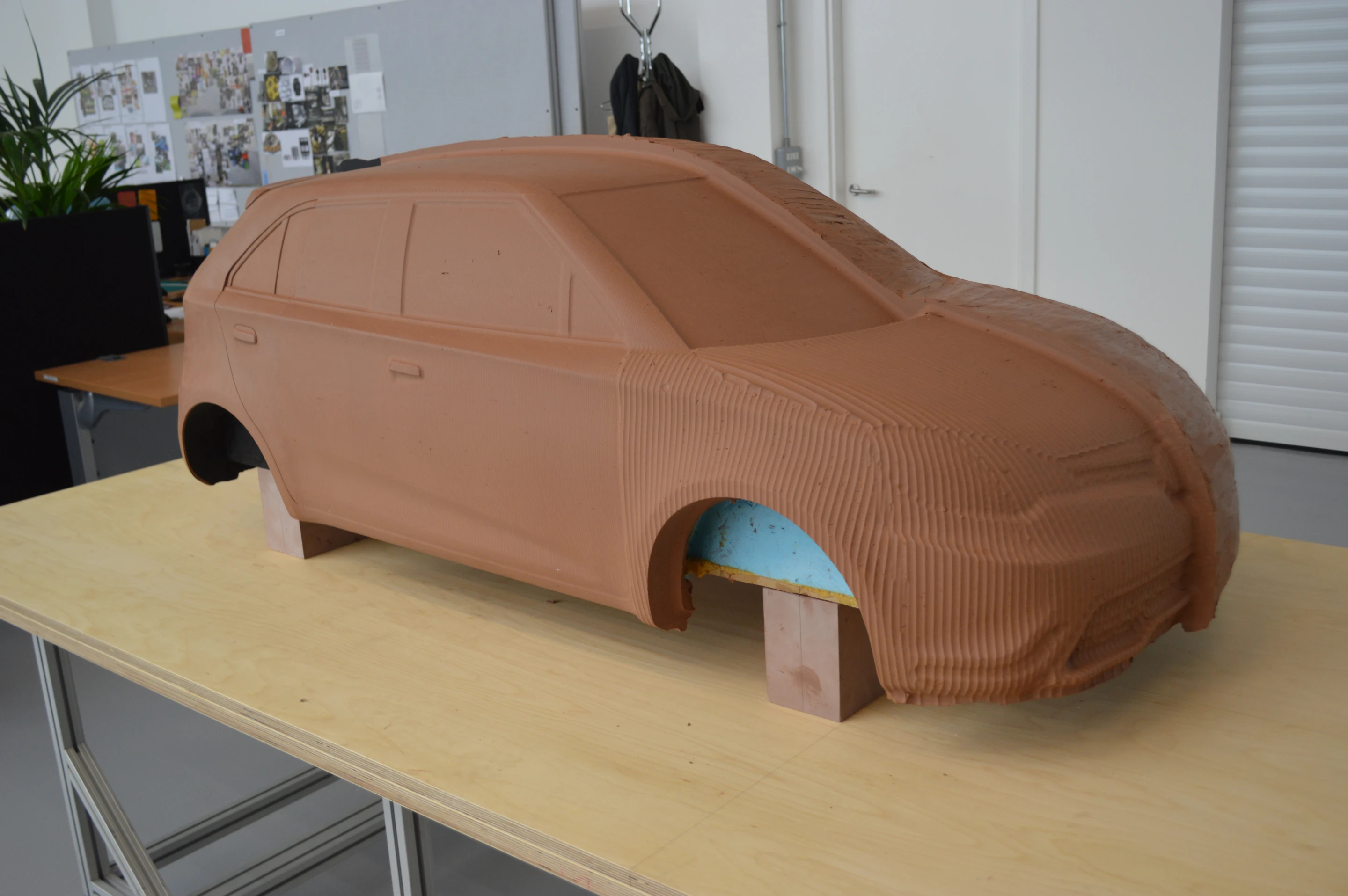 A model of the MG3 (Photo: Gizmag)