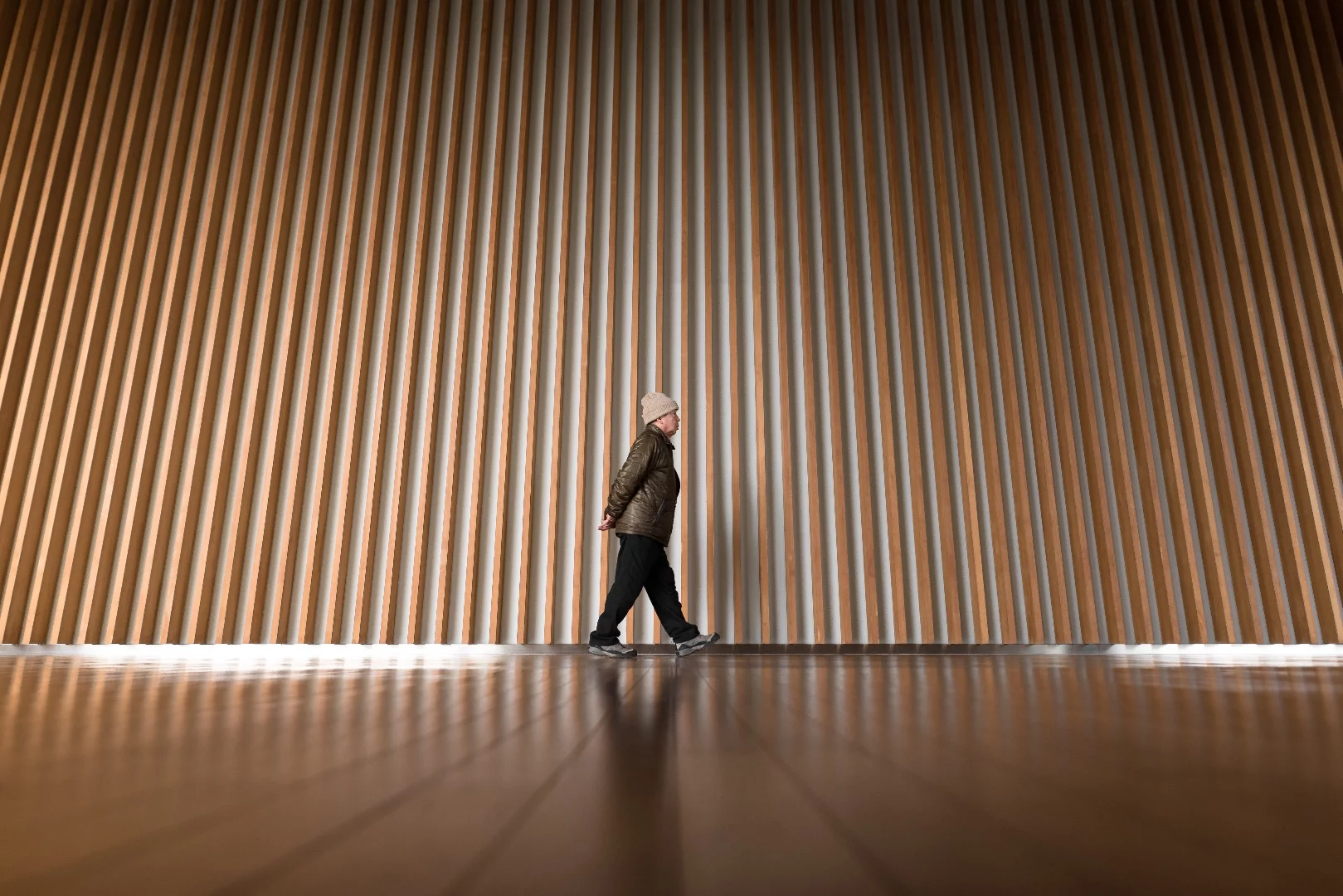 Runner Up for 02:00 Hour. Levente Safrany “Lines”, taken Tokyo, Japan