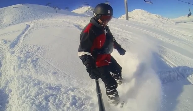 The Offpiste UltraPack can be worn front, back or sides