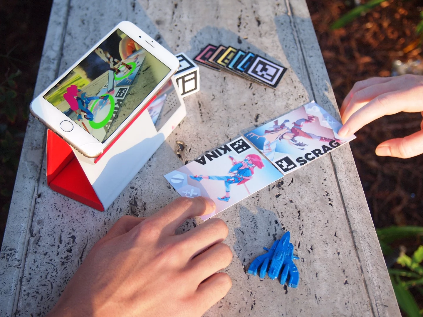 The Oak dock in action