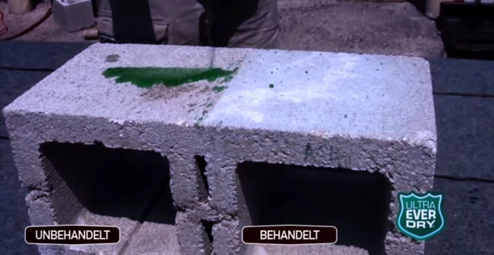 The coating makes surfaces extremely hydrophobic