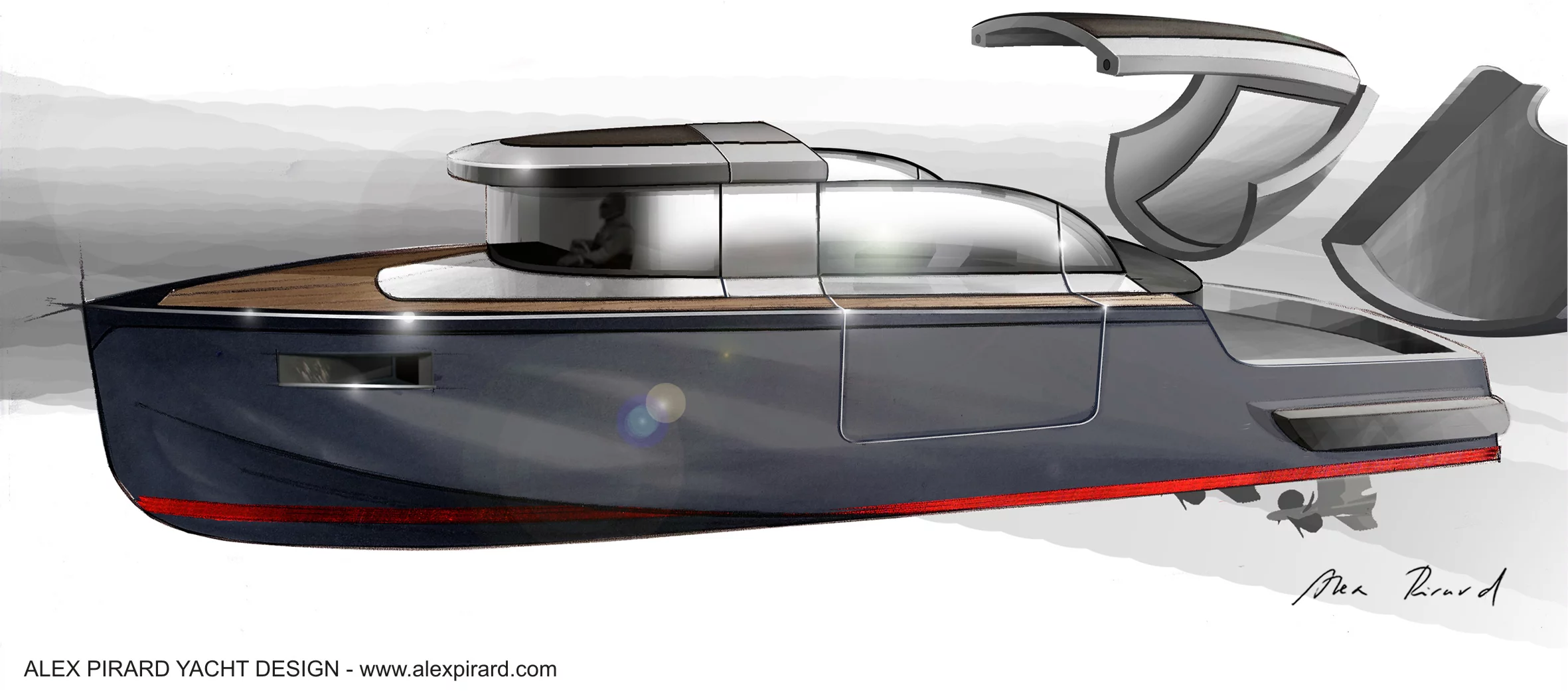 The Oronero concept drawing