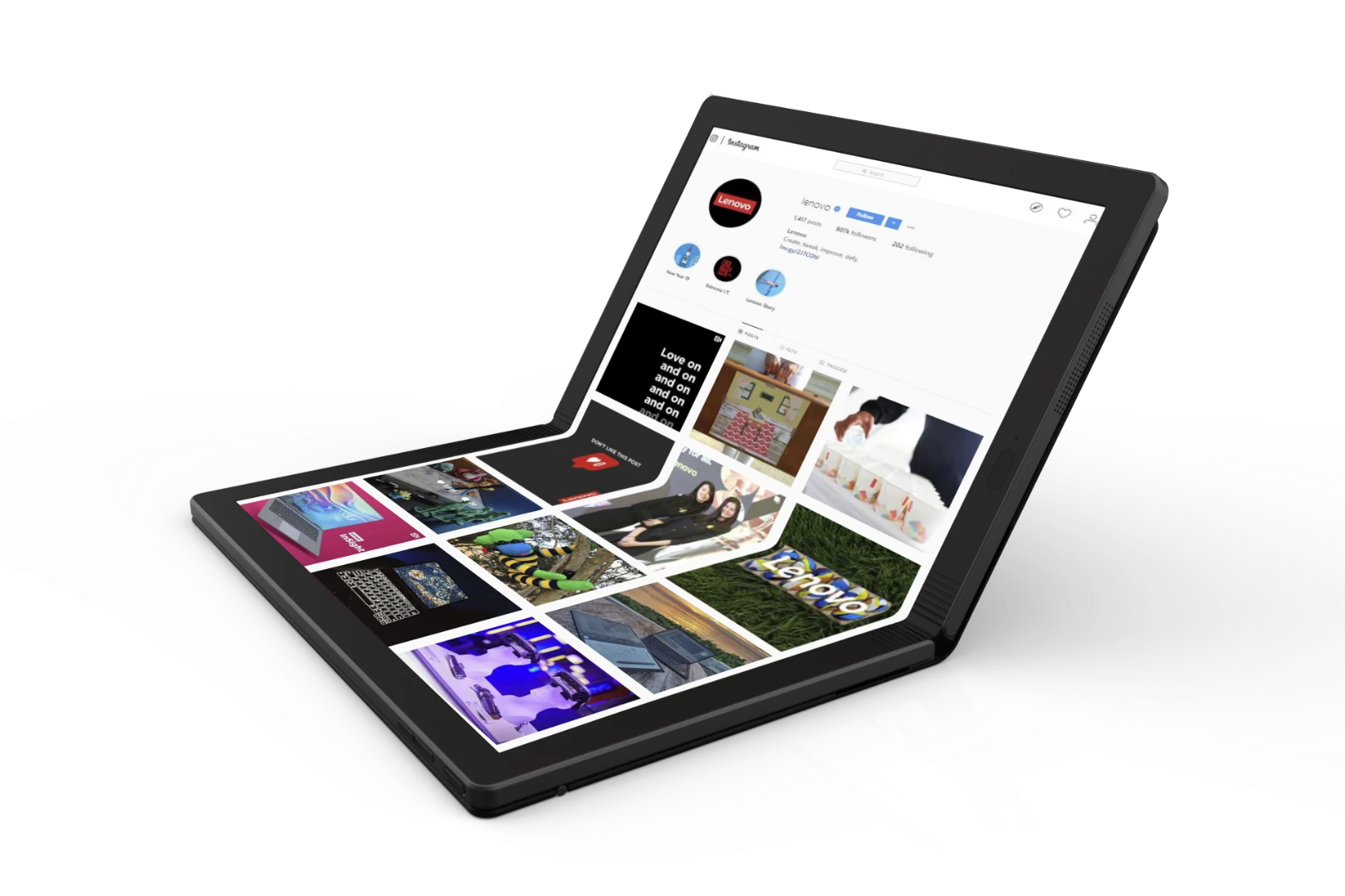 A folding OLED touchscreen could make this one of the most flexible devices on the market – in every sense
