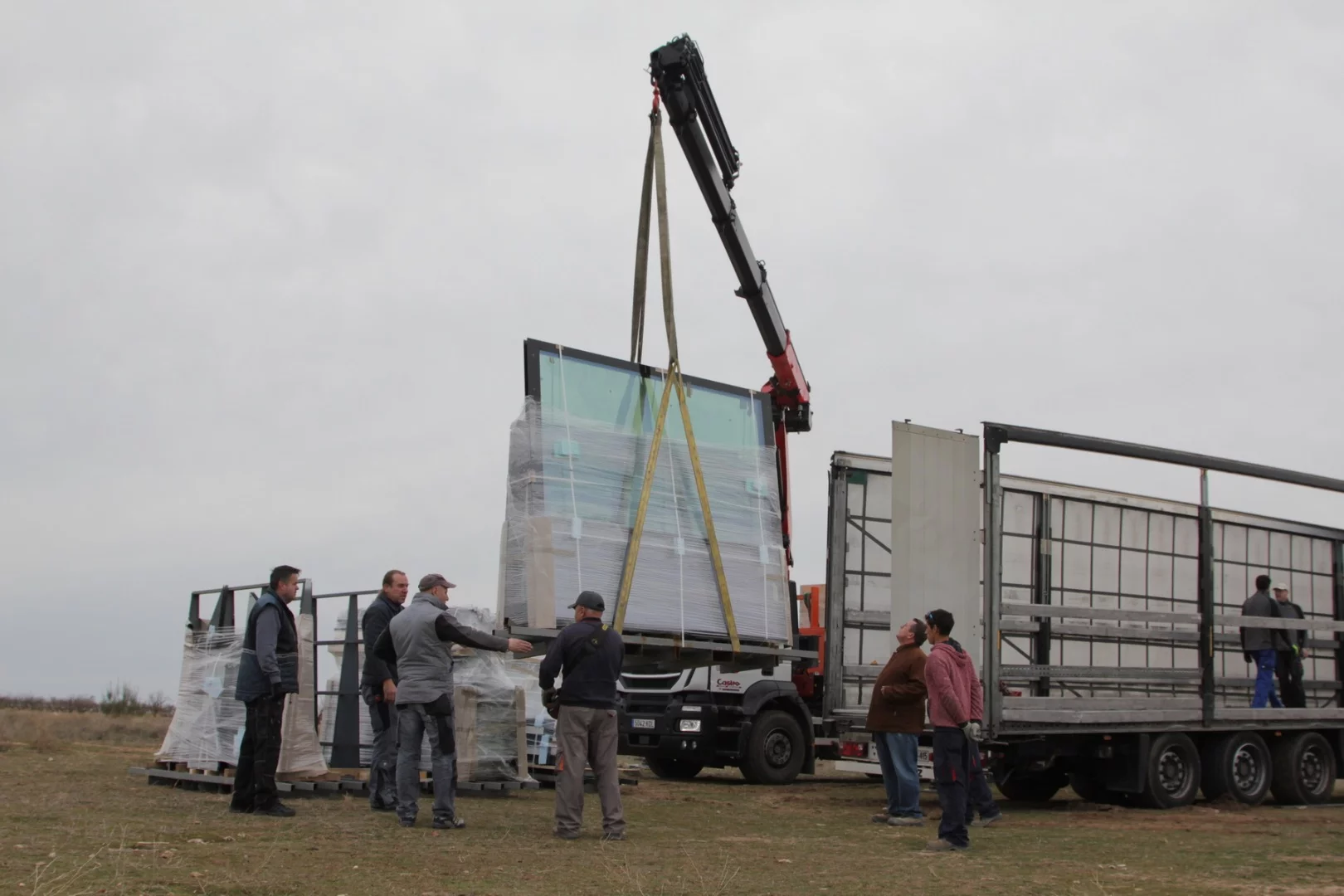 Constructing the Glass House