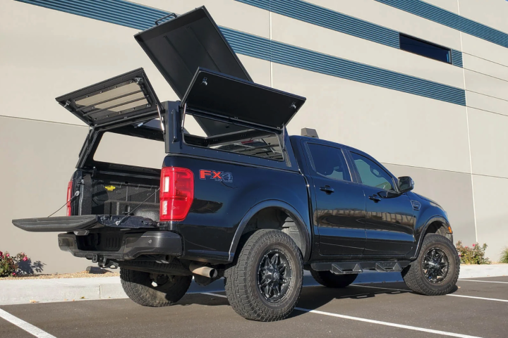 Gaia adds some loading versatility with the addition of the pop-up roof