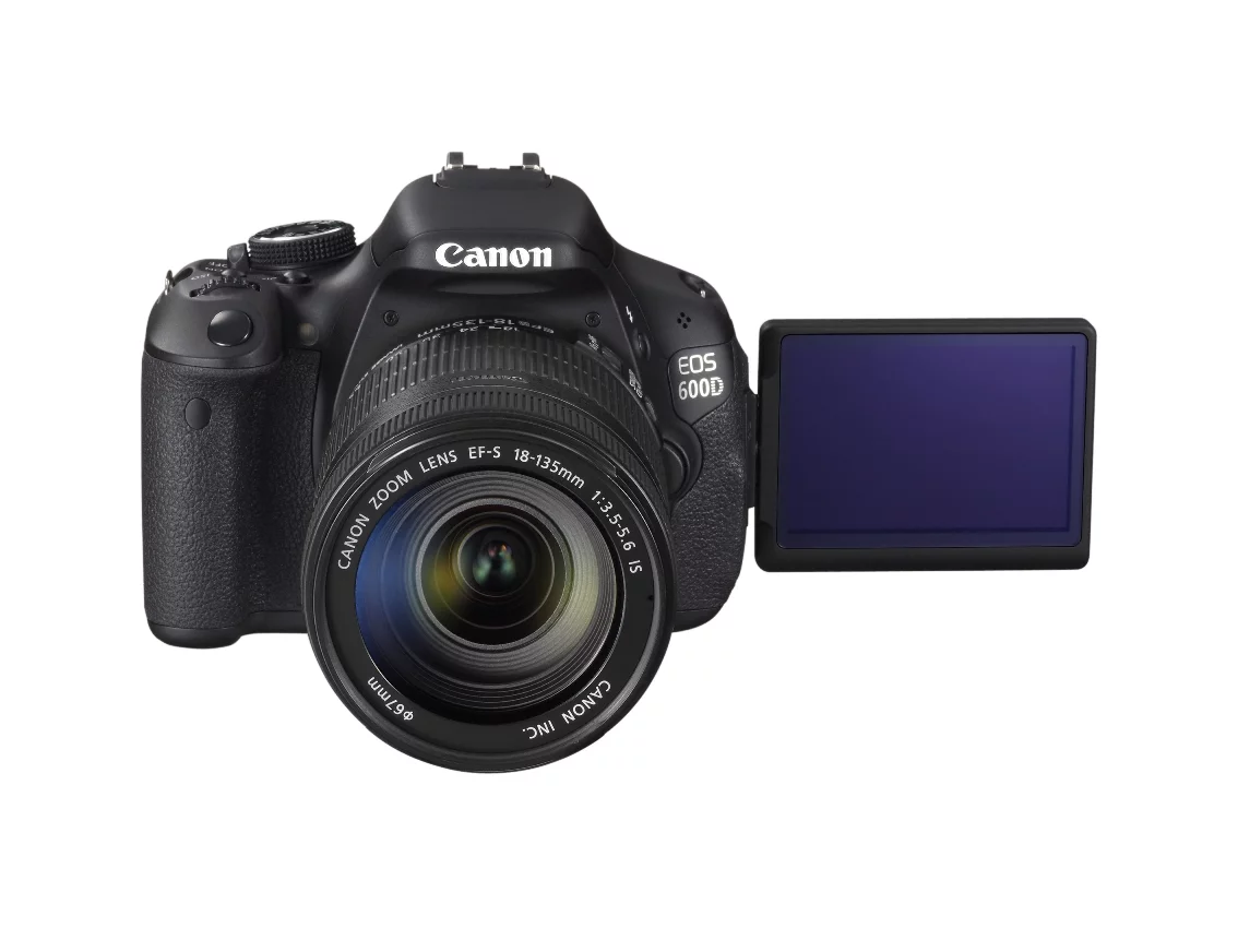 Canon has unveiled its EOS 600D (pictured) and 1100D DSLR cameras