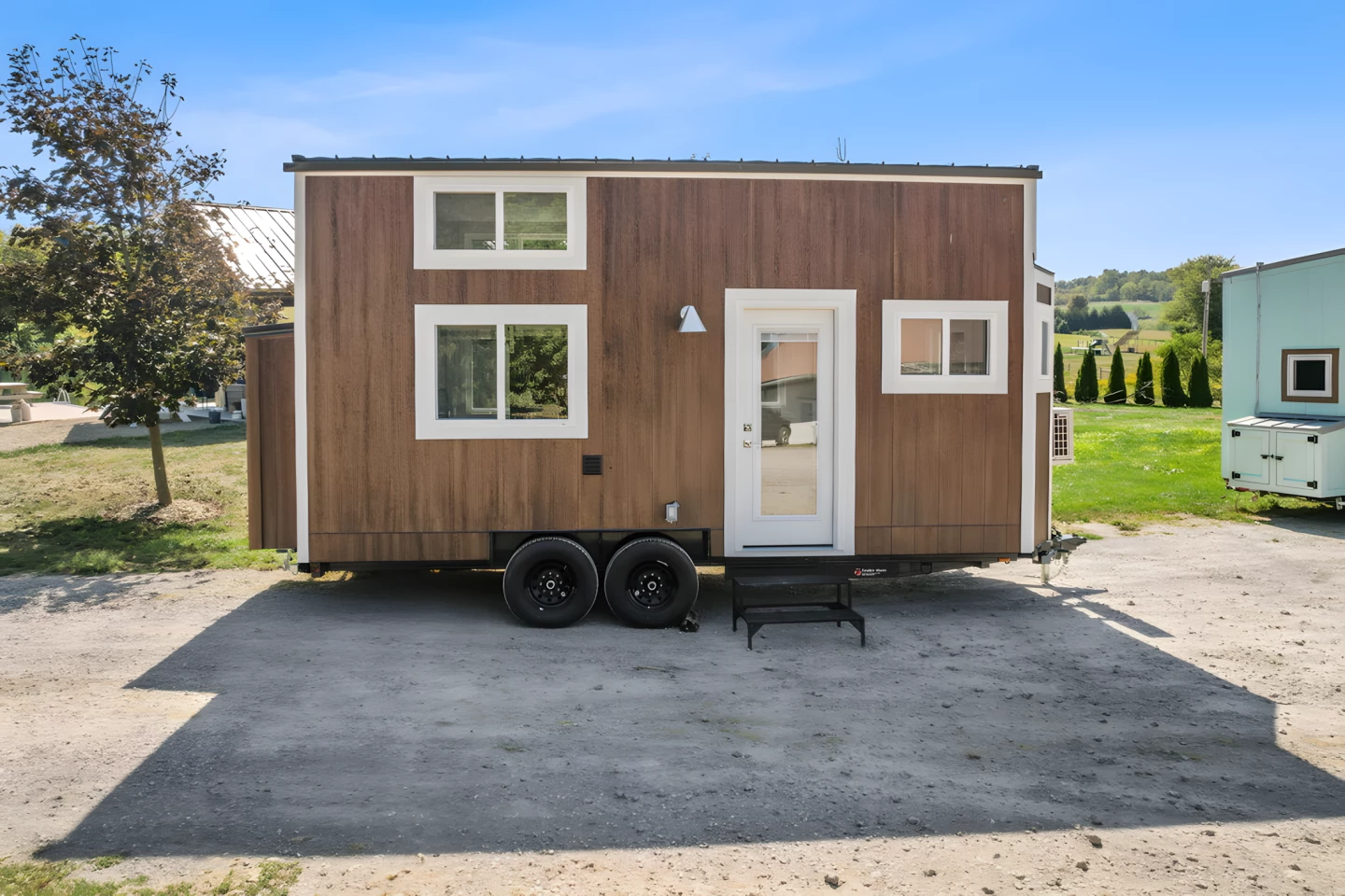 The Cerceaux is a compact tiny house that features a flexible and storage-packed interior that's likened to a Swiss Army Knife by its designer