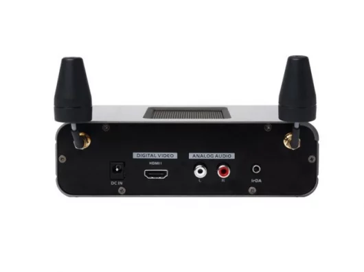 The rear of the Wireless for HDMI Extender's receiver unit