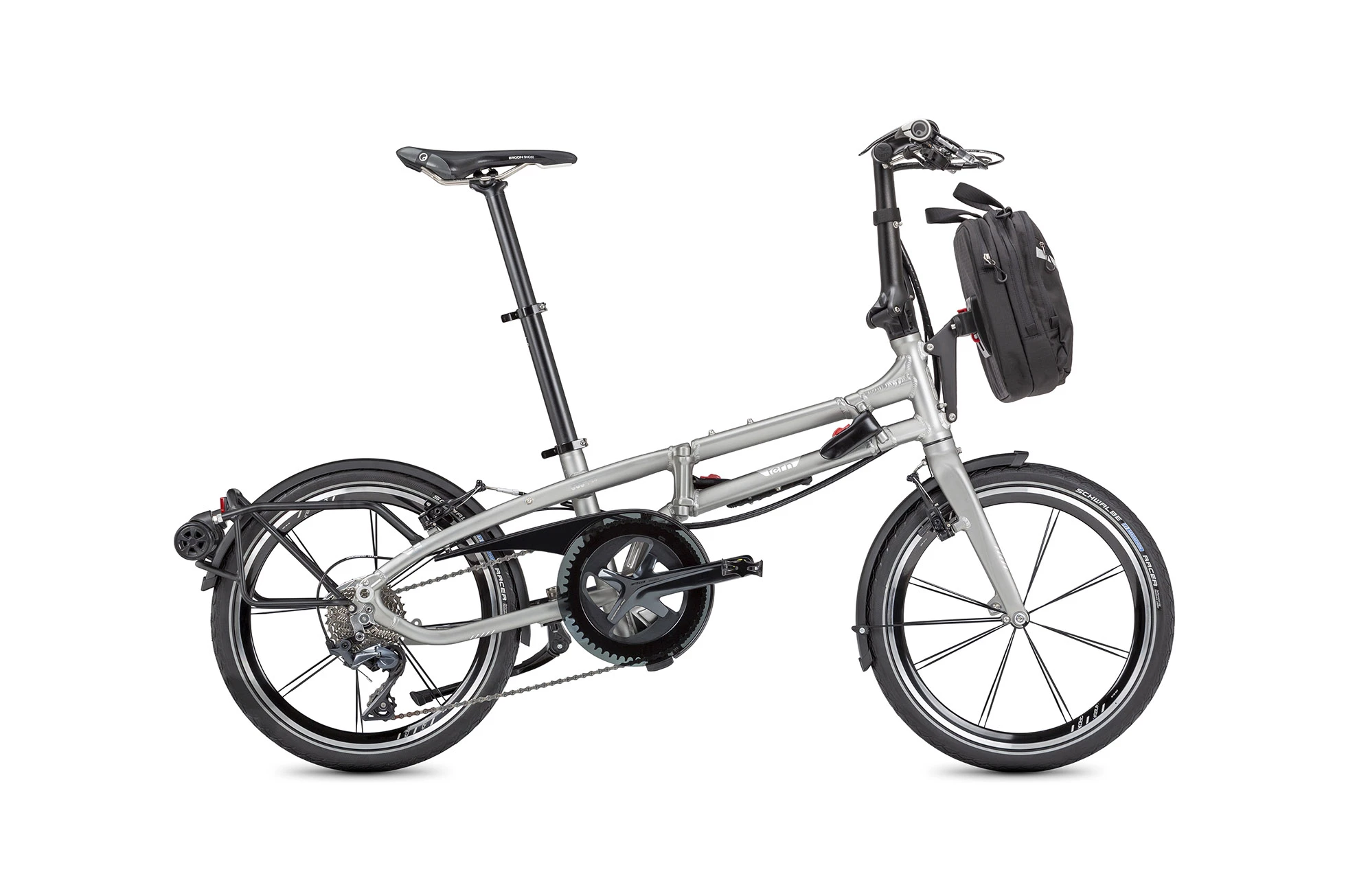 Tern offers several front bag and pack options for the Quick Haul and other modular bikes