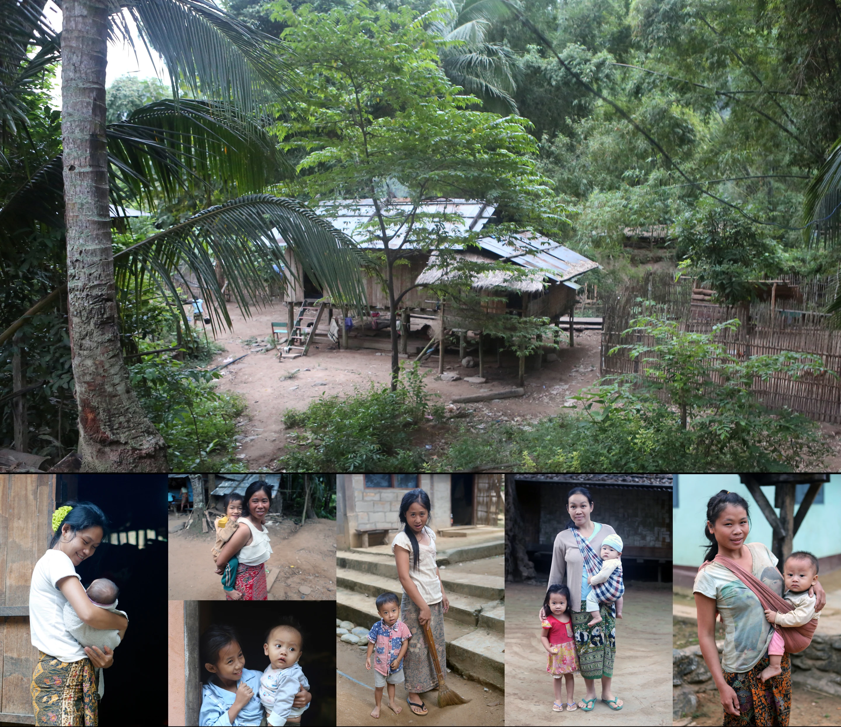 It's a jungle village with dense jungle on all sides and the ninth biggest river in the world about a kilometre away. No children are lost to the jungle or to the river. Kids get looked after. People take responsibility. There were no disposable diapers, just running water diverted from a nearby stream, and there were none of the store-bought "necessities" of rearing a child. Just lots of kindness and respect for everyone on a communal scale.