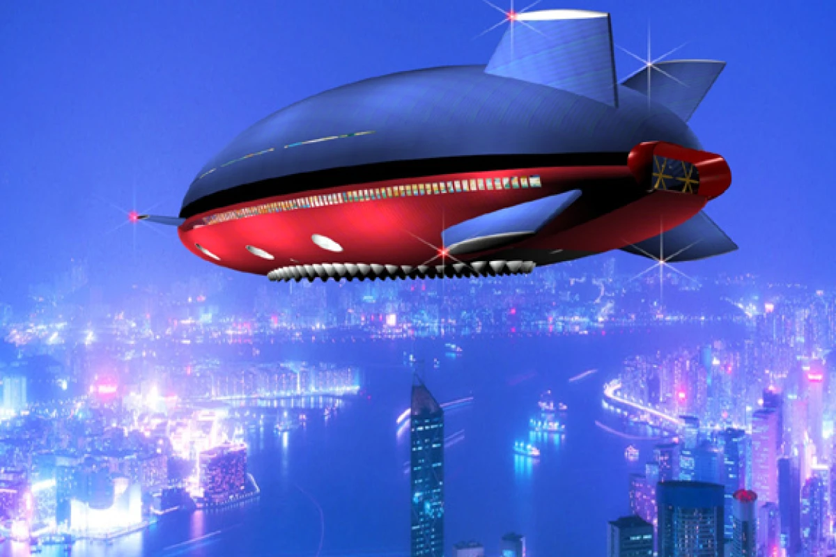 Artists rendering of the Aeroscraft