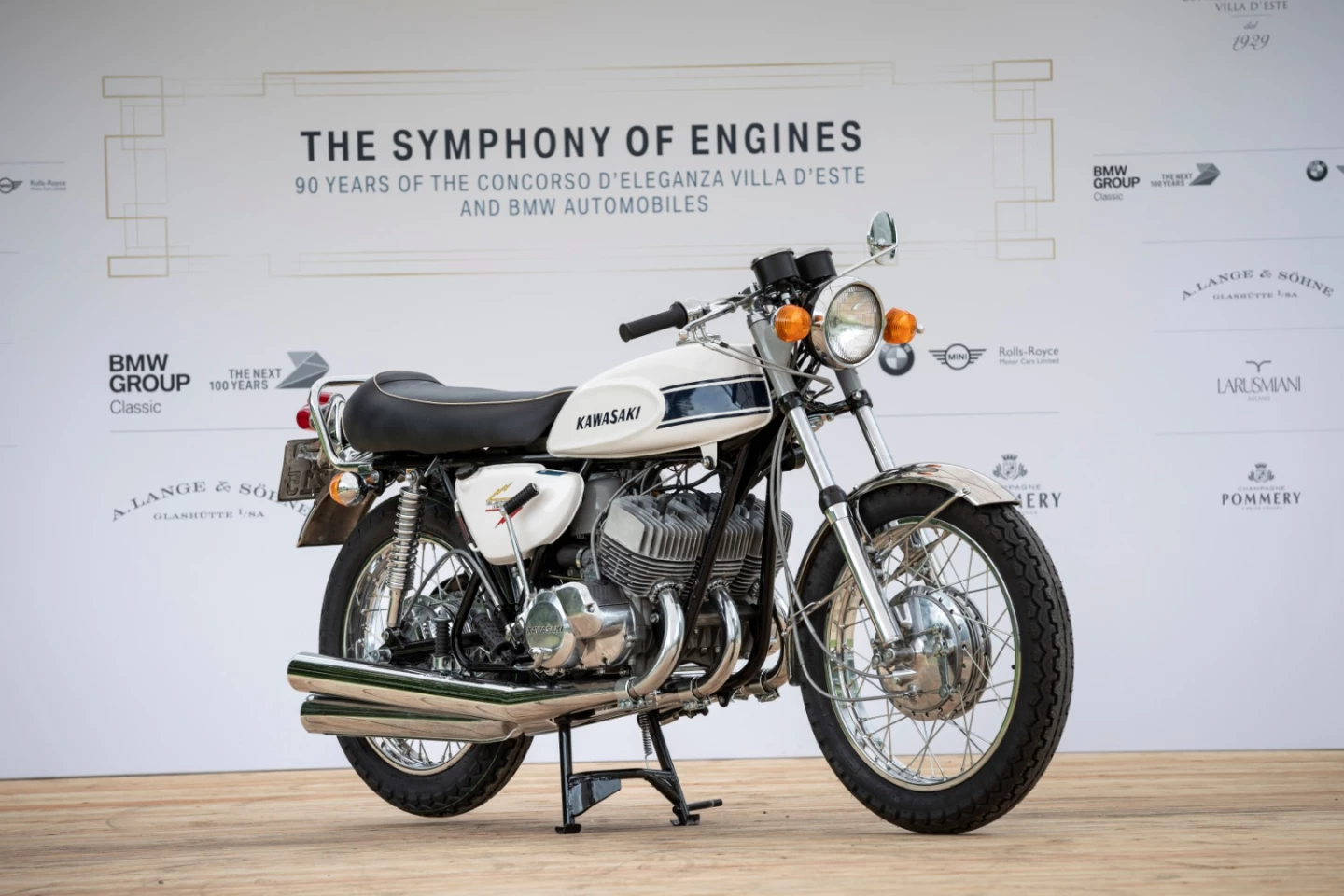 1969 Kawasaki Mach III, entered by Sofie Verheyden