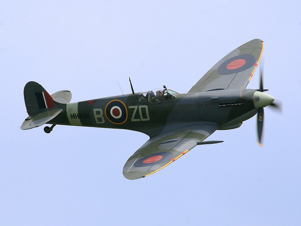 Designed for speed, maneuverability and ease of flight – the Supermarine Spitfire's design also proved supremely adaptable. It underwent 24 versions between 1938 and 1948, when production ended. Over this time it went from a relatively underpowered machine to a proven battle winner, playing a pivotal role in the Battle of Britain and the D-Day invasion of Normandy. One of the iconic symbols of WWII, thanks in no small part to its beautiful elliptical wings – the Spitfire was loved by its pilots. A beautiful machine.