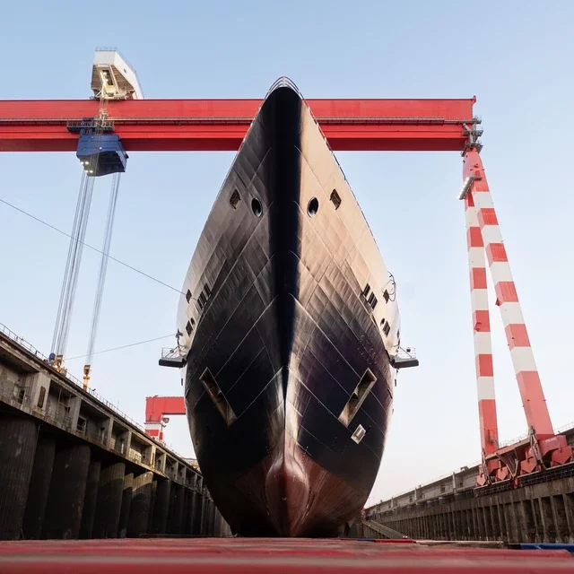 The Orient Express Corinthian has a hull designed for optimum speed and efficiency