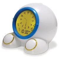 Talking alarm clock shows kids when it's OK to get out of bed