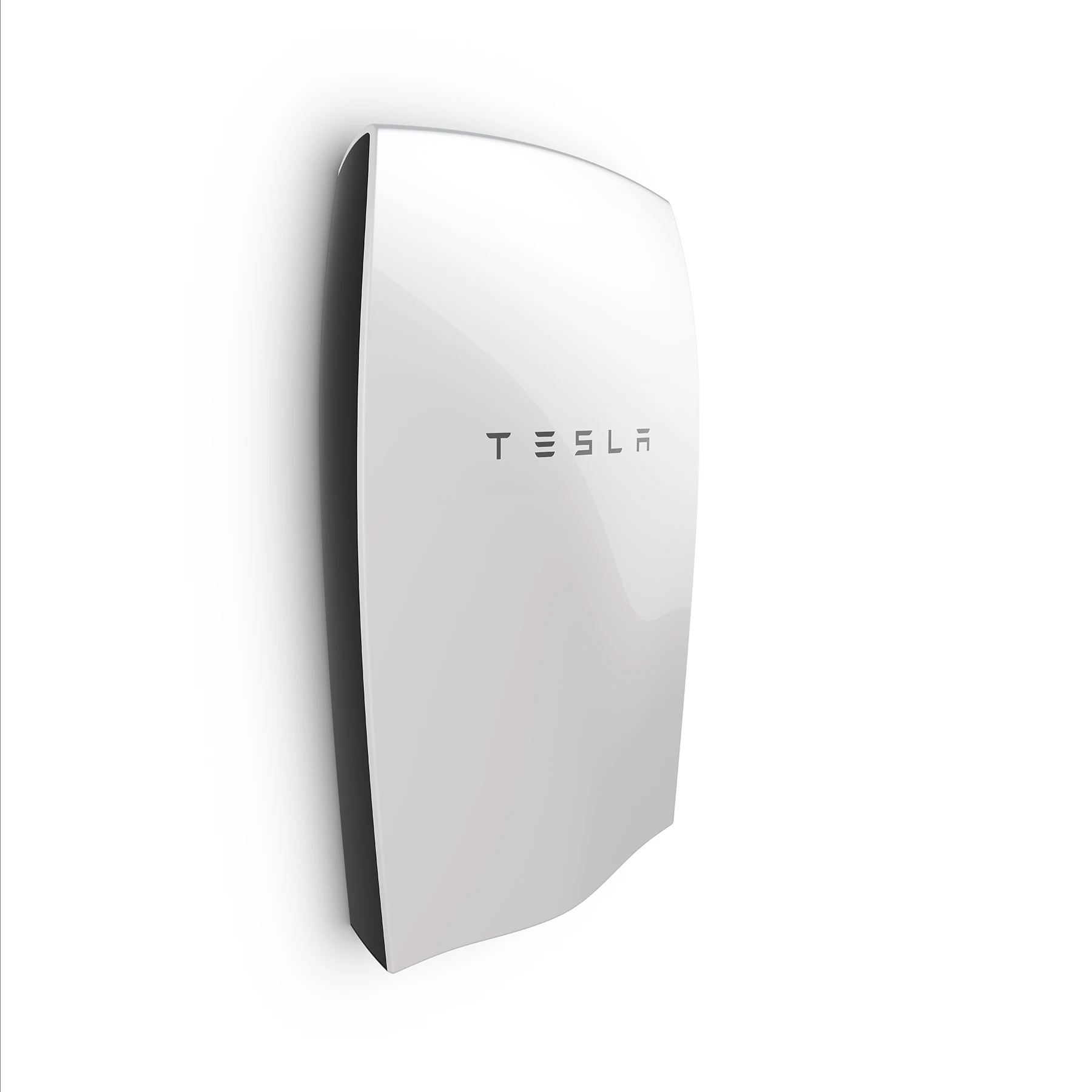 The Powerwall home battery can be mounted indoors or out