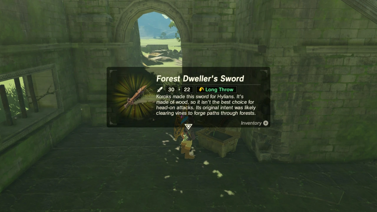 A new sword.