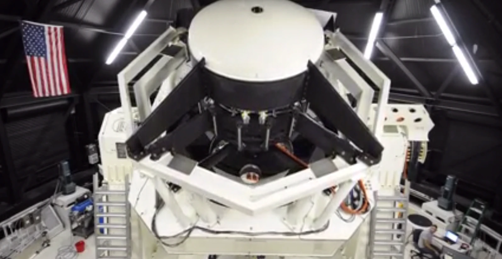 The Space Surveillance Telescope (SST) is designed to track space debris and small objects