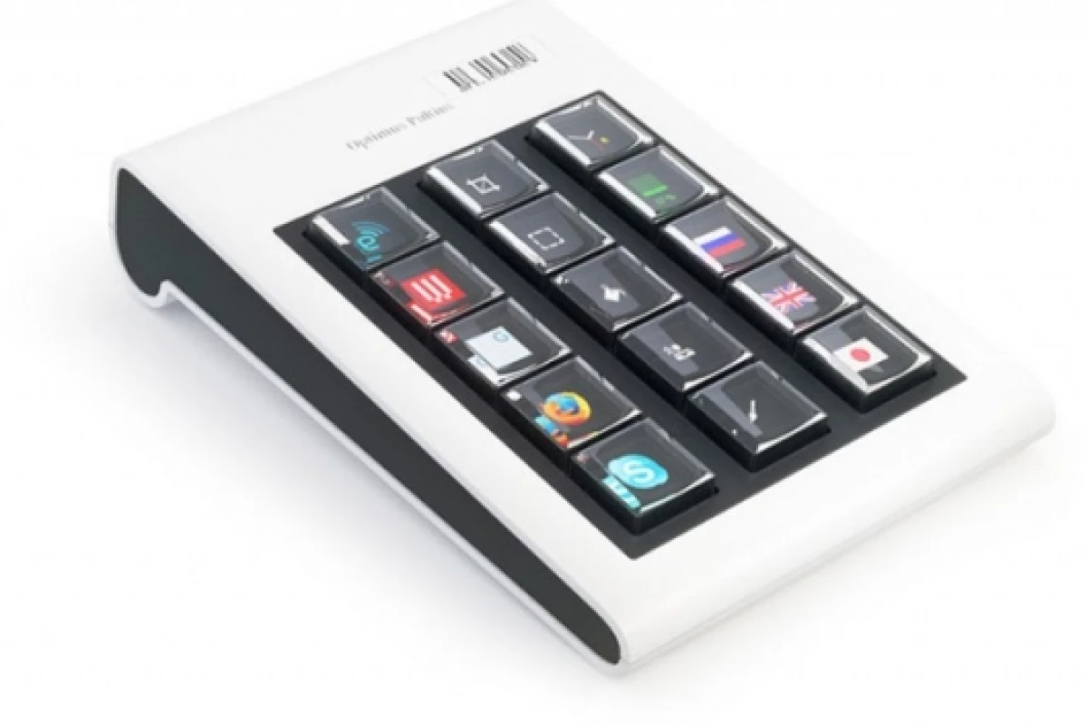 The Optimus Pultius keyboard