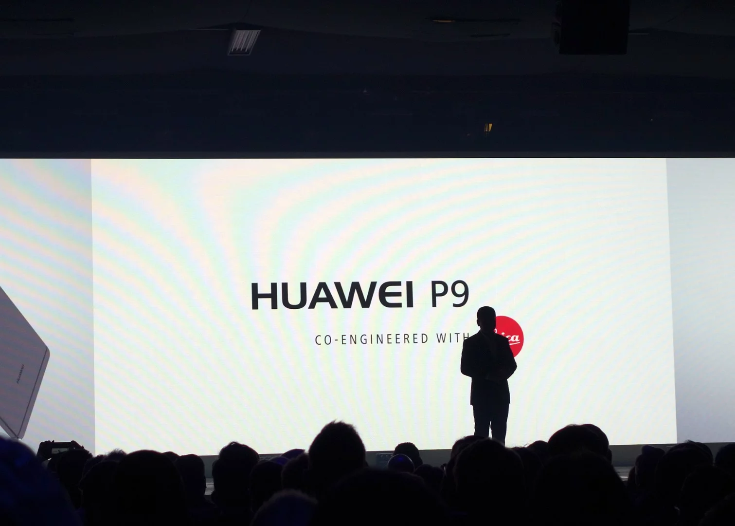 Huawei's Richard Yu on stage in London