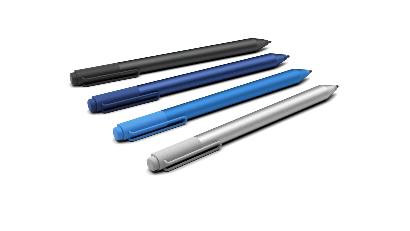 Surface Pen is available in different colors