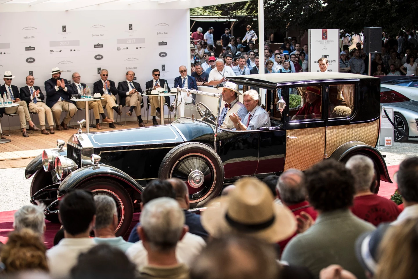 It would be impossible to argue with this car winning the most elegant Rolls-Royce as the 1926 Phantom I Brougham de Ville of Australian Chris Meany boasts a visual presence beyond anything you might have previously seen on wheels. The car was commissioned by the husband of Woolworths heiress Maude Gasque for his wife in 1926.