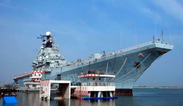 The Tianjin Aircraft Carrier Hotel in China