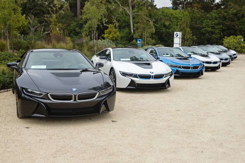 The group of i8s included a few different colors